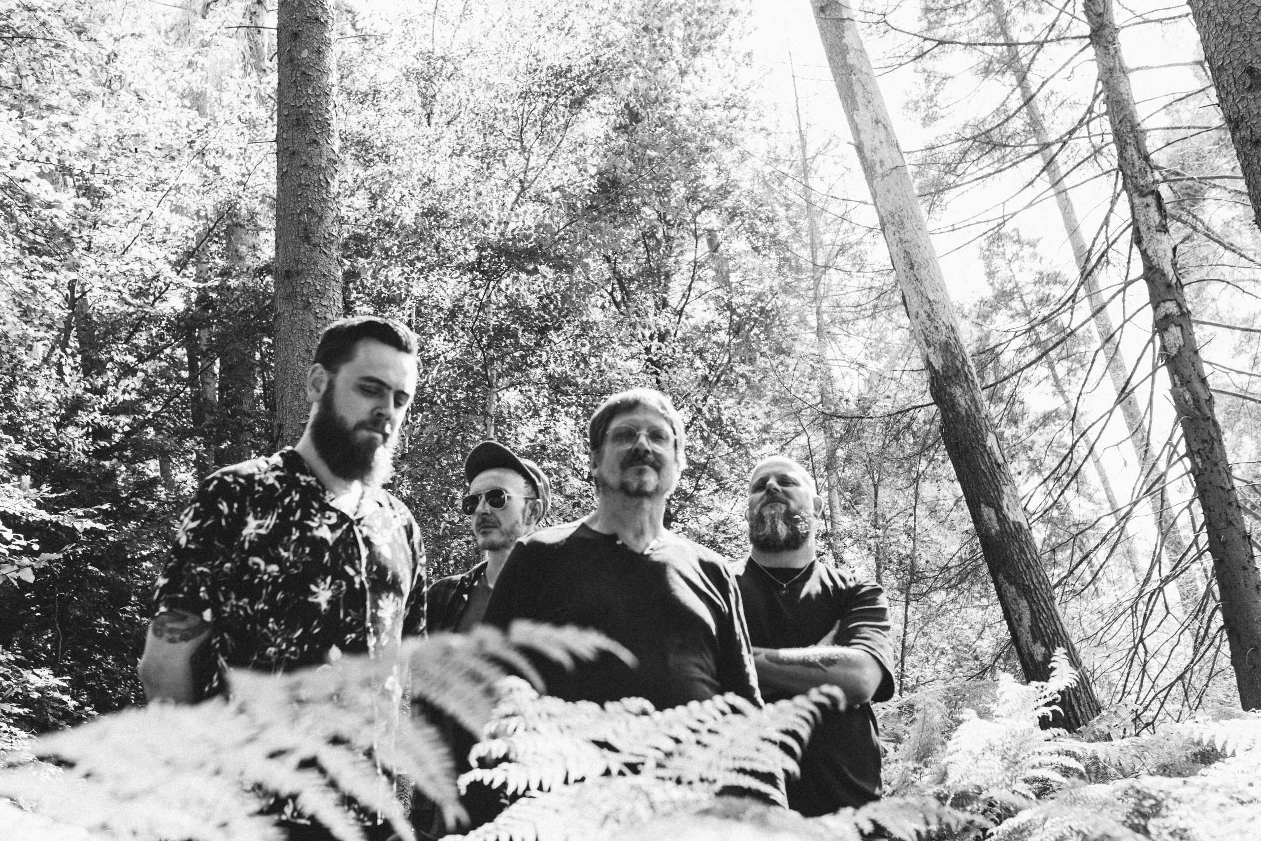High Mountain, groupe de stoner rock de Metz, dans la forêt